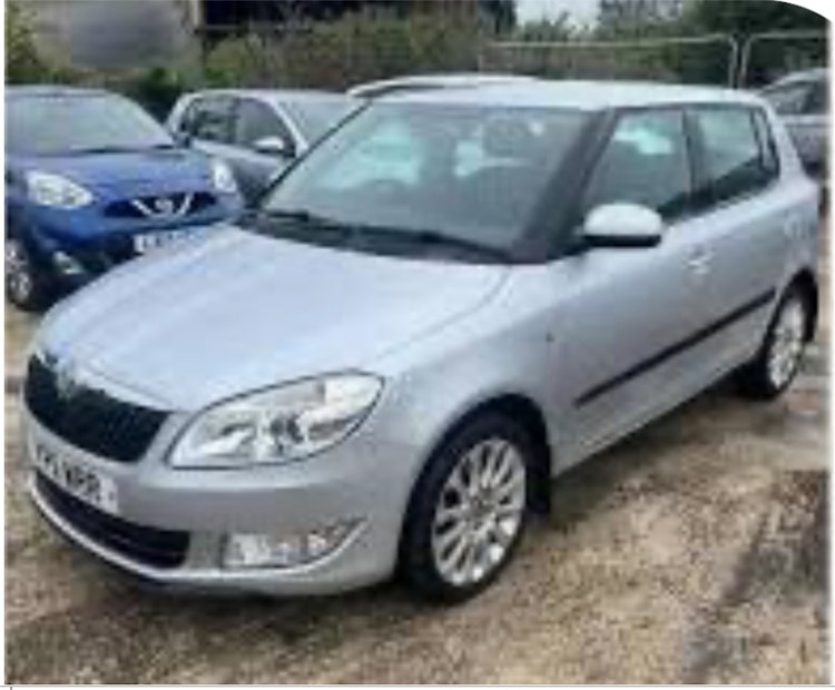 Edward Osborne's missing car is a blue Skoda